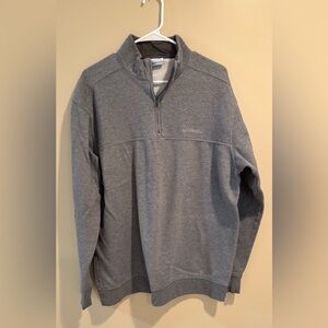 Columbia Charcoal Quarter-Zip Pullover